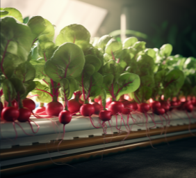 hydroponic radish