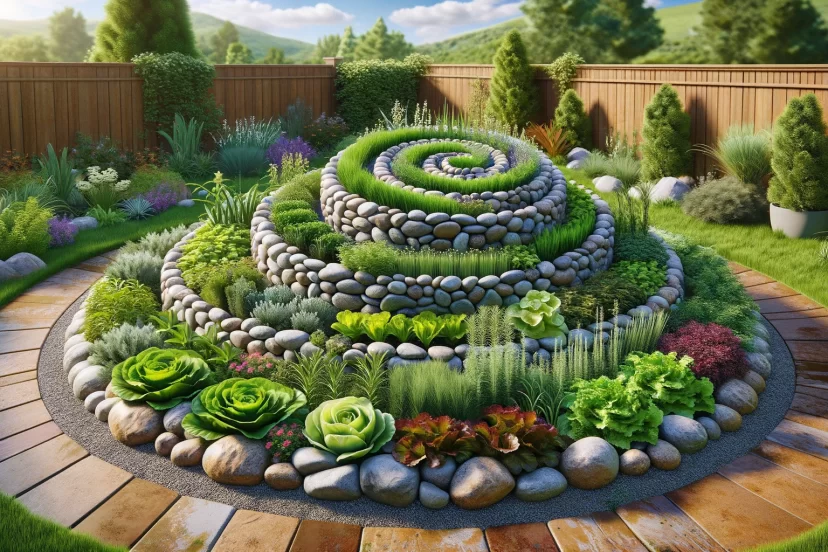 spiral gardening