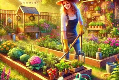 ladies gardening