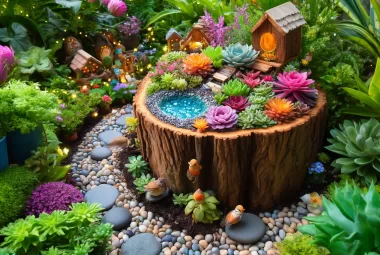 gardening ideas for tree stumps