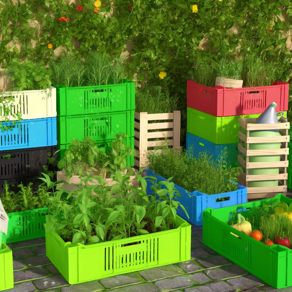 Gardening in Milk Crates: A Space Saving Approach - Gardening Maven