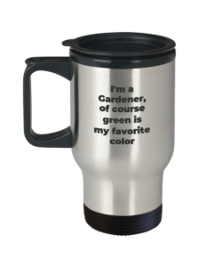 gardener travel mug