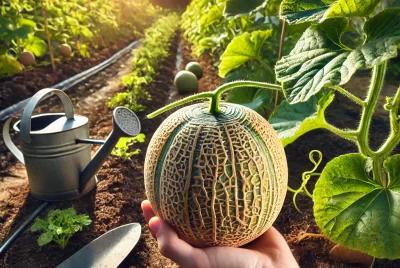 cantaloupe gardening