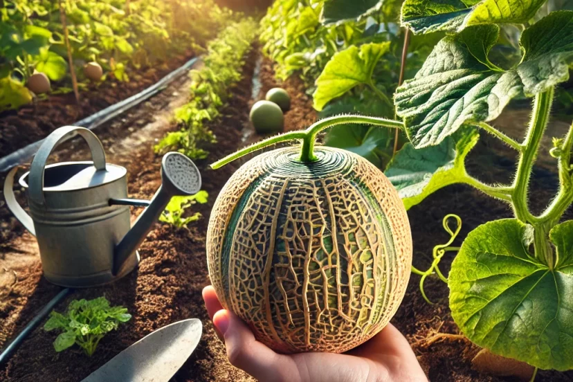 cantaloupe gardening