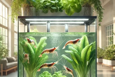 shrimp aquaponics