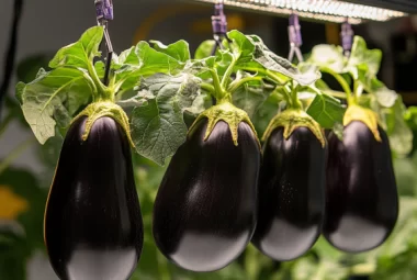 hydroponic eggplant