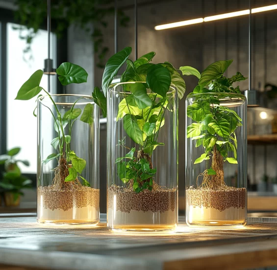 semi-hydroponics