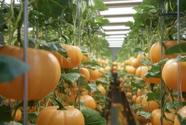 hydroponic pumpkin