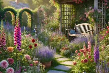 english cottage gardening