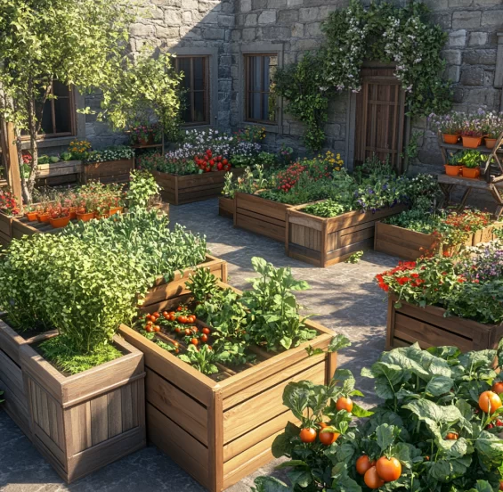 gardening boxes ideas