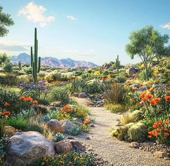 gardening in the desert